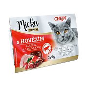 Micka CHEJN mit Rindfleisch, Hühnchen, Cranberries und Taurin 325 g