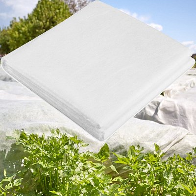 AGRO Abdeckvlies weißes Textil 1,6 x 5 m JUTA