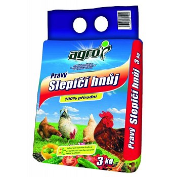 Agro Echter Hühnermist 3 kg