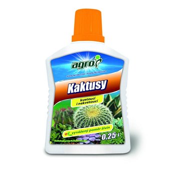 Agro Flüssigdünger für Kakteen 0,25 L