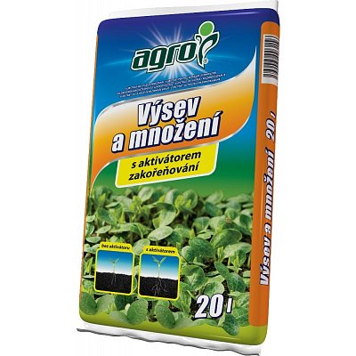 Agro Substrat für Aussaat und Vermehrung 20 L