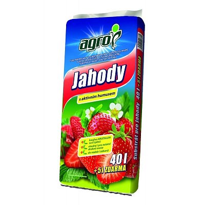 Agro Substrat für Erdbeeren 40 L + 5 L
