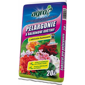 Agro Substrat für Geranien 20 L