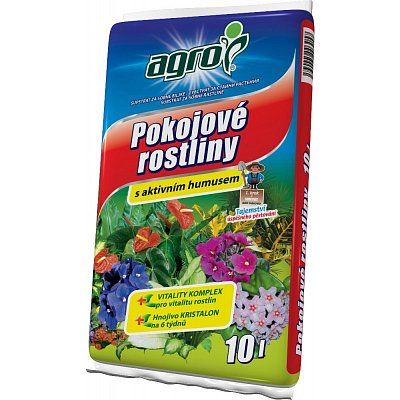 Agro Substrát für Zimmerpflanzen 10 L