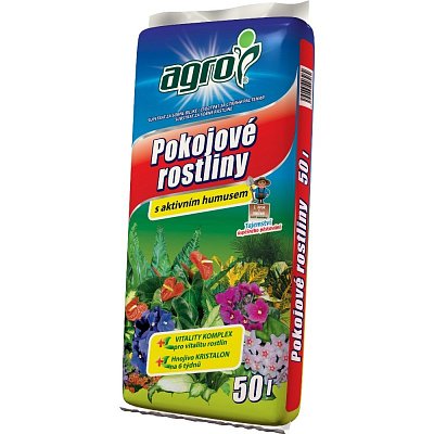 Agro-Substrat für Zimmerpflanzen 50 L