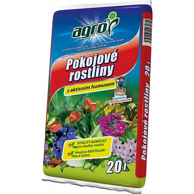 Agrosubstrat für Zimmerpflanzen 20 L