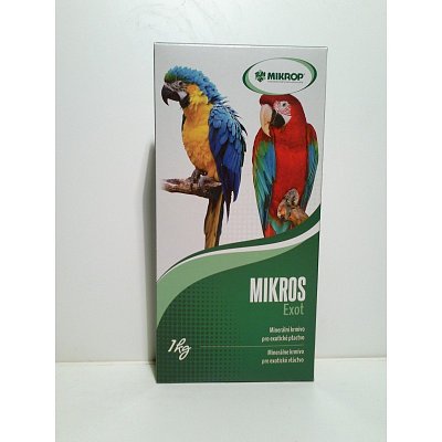 Ausverkauf - Mikros Exot - VGE 1kg - Vitamine mit Grit für Papageien Ausverkauf