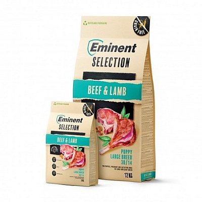Eminent Selection Puppy Large Breed Beef & Lamb - Hovězí a Jehněčí 2 kg