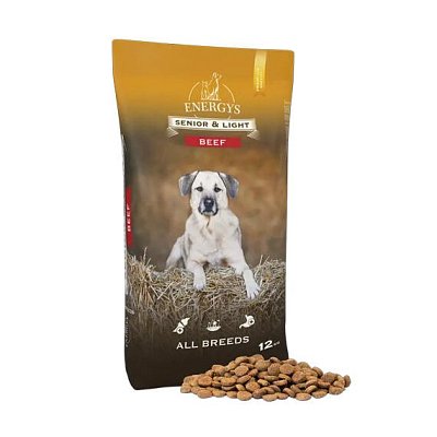Energys Premium Senior & Light All breeds Beef - Senior Hovězí 1 kg