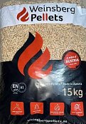 Dřevěné pelety 15 kg