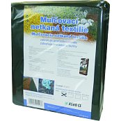 Landwirtschaftliche Mulch-Non-Woven-Gewebe 1,6 x 5 m schwarz Juta