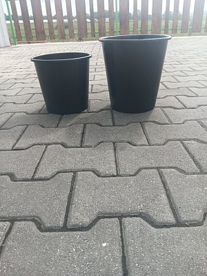 Plastikeimer ohne Henkel (Volumen 6,5 l)