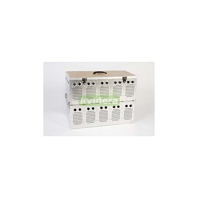 Transportkorb - Aluminium für 10 Tauben
