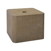 Salzblock braun - Mineralleckstein für Pferde 10 kg