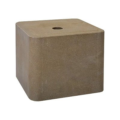 Salzblock braun - Mineralleckstein für Pferde 10 kg