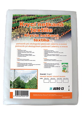 Agro Abdeckvlies nicht gewebtes Textil weiß 1,6 x 5 m Jute