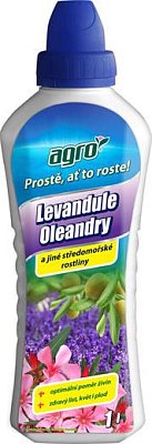 Agro Kap hat Lavendel- und Oleanderpflanzen in Höhe von 1 Liter.
