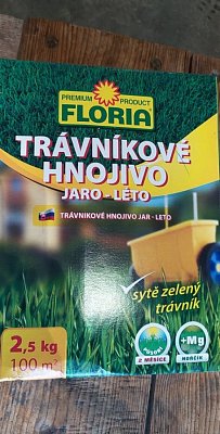 FLORIA Rasendünger FRÜHLING - SOMMER 2,5 kg