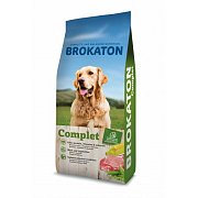 Futter Mischungen Kvídera Brokaton komplettes Granulat für Hunde 1kg