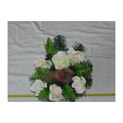 Futtermischung Kvídera Blumenschale 2 weiß