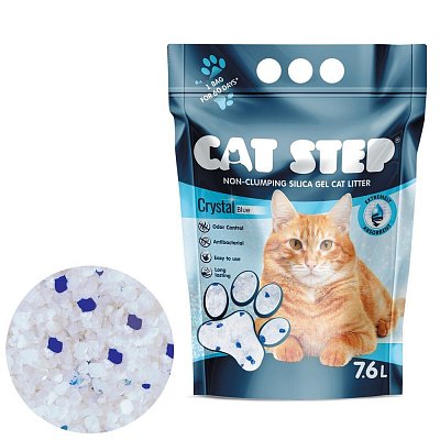 Katzenschritt Kristallblau - Stelivo Silikatgel 7,6 L