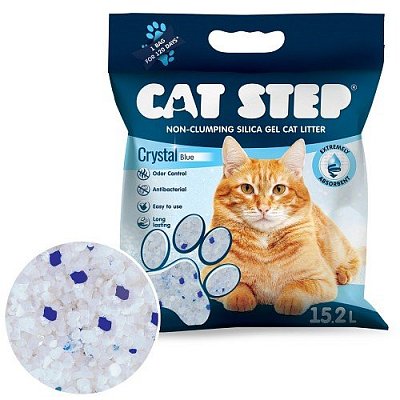 Katzenschrittkristallblau - Stelivo Silikagel 15,2 L