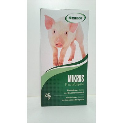 Kleintierfutter - VPV 1 kg - Vitamine und Mineralstoffe für Schweine.