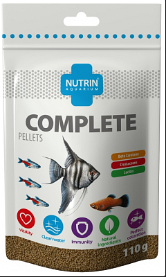 NUTRIN Aquarium Komplett Pellets 110g