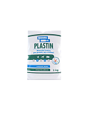 Plastin 1 kg is translated to "Plastin 1 kg" in German.