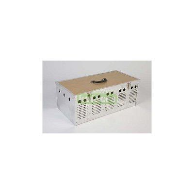 Transportkorb - Aluminium für 5 Tauben