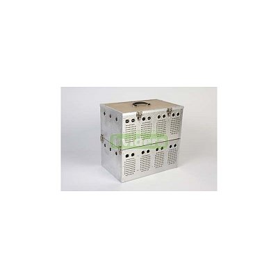 Transportkorb - Aluminium für 8 Tauben