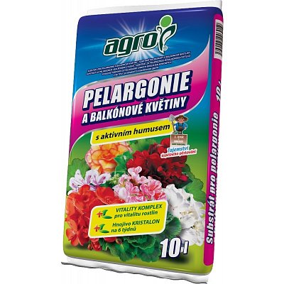 Ausverkauf Agro-Substrat für Geranien 10 Liter Ausverkauf