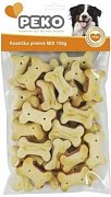 Gebackene Mini-Knochen Mix PEKO für Hunde 150 g
