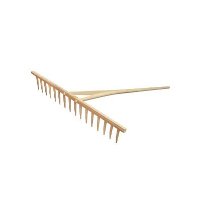 Holzschaufel mit Holzgriffen