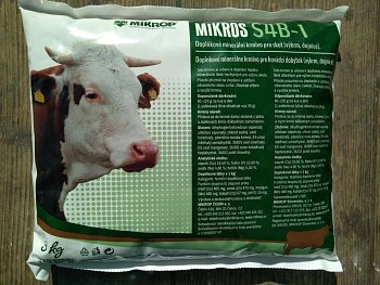 Mikros S4B 1 - Mineralfuttermittel für RINDER 3 kg
