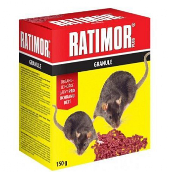 RATIMOR PLUS 29 PPM GRANULAT 150 g (rote Box)