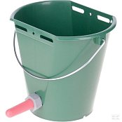 Stromfuttereimer für Kälber mit einem Sauger, Fassungsvermögen 8 l
